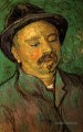 Portrait d’un homme aux yeux vifs Vincent van Gogh